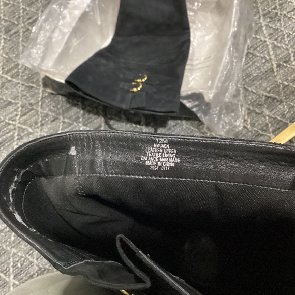 NINE WEST | BLACK SUEDE | KNEE HIGH | SZ 12 M - Picture 6 of 14